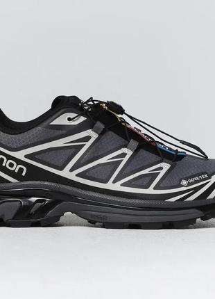 Кросівки salomon xt-6 gray gore-tex