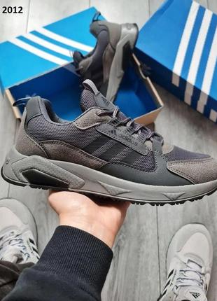 Мужские кроссовки adidas boost (сірі)