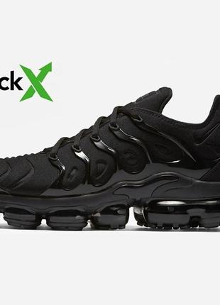 Чоловічі кросівки nike vapormax plus tn black