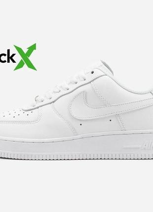 Кроссовки nike air force 1 white