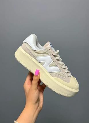 Кроссовки new balance 302 cream