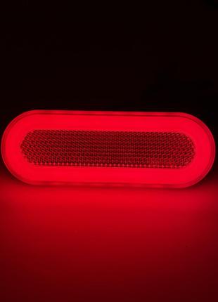 Габаритный фонарь красный Неон 24v LED