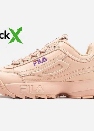 Кроссовки fila disruptor 2 pink