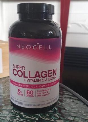 Collagen vitamin C & biotin 360 таблеток