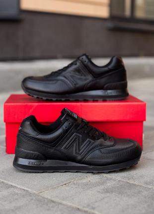 Мужские кроссовки new balance 574 black