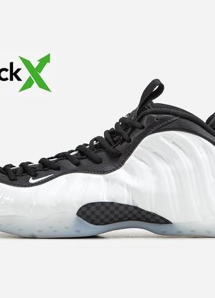 Чоловічі кросівки nike air foamposite white/black