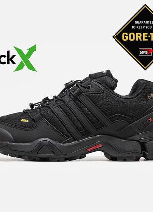Мужские кроссовки adidas terrex swift r2 gore-tex black