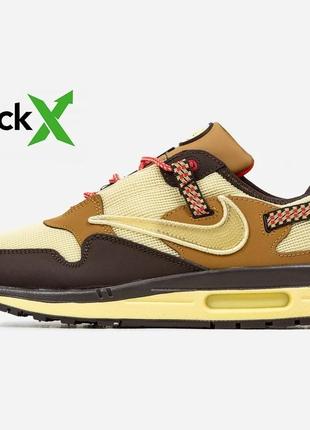 Кросівки nike air max 1 x travis scott