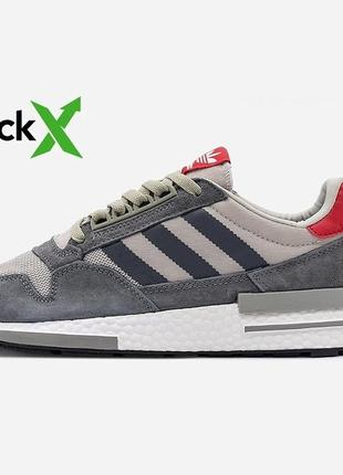 Кроссовки adidas zx 500 rm grey four