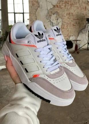 Кроссовки adidas drop step white