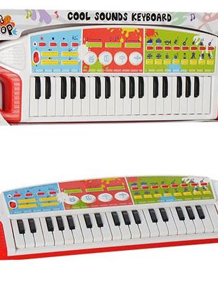 Синтезатор игрушечный 37 клавиш, запись, DEMO 2509-NL