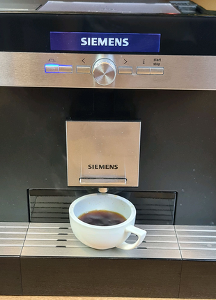Вбудована кавоварка SIEMENS TK76K572, кавомашина сіменс
