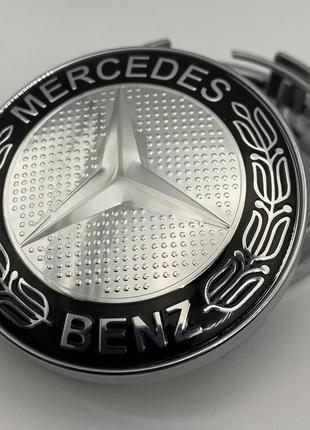 Колпачок с логотипом Mercedes для оригинальных литых дисков Ау...