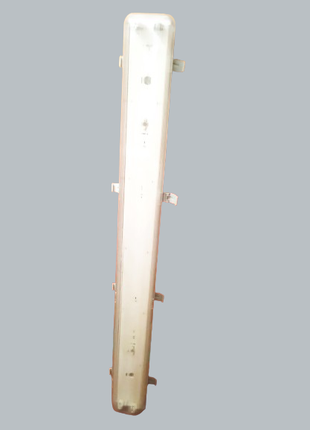 Світильник на 2 G13 лампи, стельовий, настінний сірий