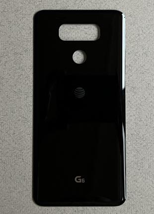 Задняя крышка для LG G6 (H870) Astro Black на замену чёрная