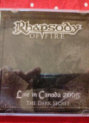 CD Rhapsody – Live In Canada 2005 - The Dark Secret