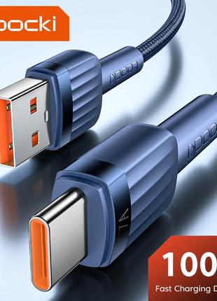 USB Type-C дата-кабель Toocki TQ-X13 1 м 7 А, для быстрой зарядки