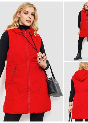 Куртка жіноча -5, колір червоний, чорний 235R8803