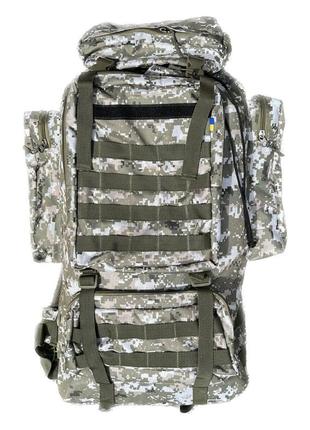 Тактический рюкзак 100 литров светлый пиксель. военный рюкзак-...