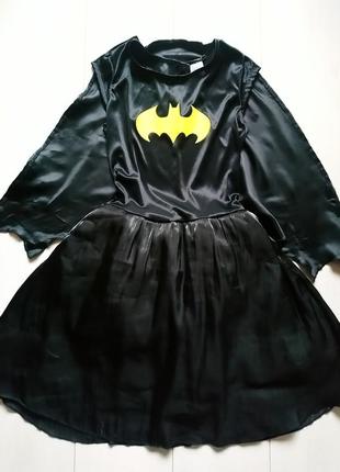 Карнавальное платье бэтман batgirl с накидкой