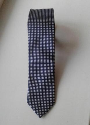 Черно-белый фактурный мужской галстук в клетку accessoires  c&...