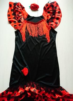 Карнавальна сукня для танців фламенко кармен