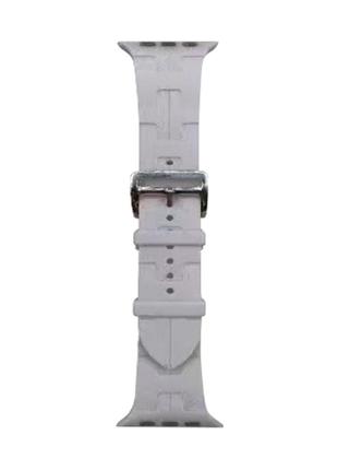 Ремінець для годинника Apple Watch Hermès 38/40/41mm 13.Mist Grey