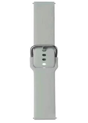 Ремінець для годинника Universal Buckle Solid 22mm Grey