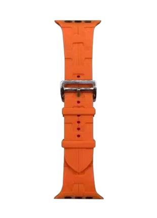 Ремінець для годинника Apple Watch Hermès 38/40/41mm 3.Orange