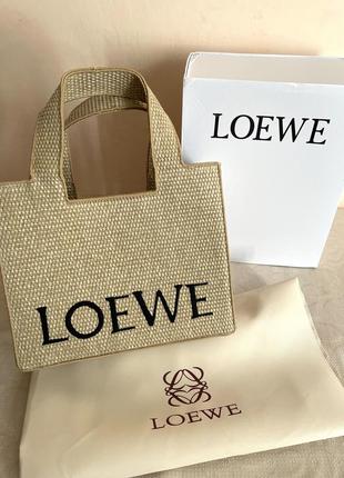 Плетенная сумка loewe