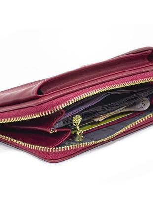 Женский кошелек Baellerry N8591 Red сумка-клатч для телефона д...