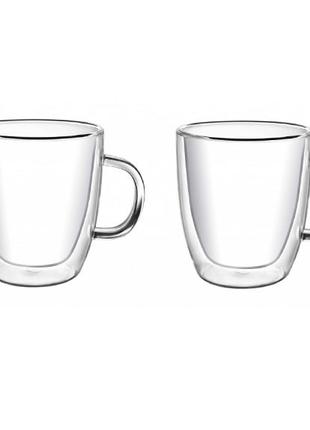 Чайные чашки с двойными стенками Con Brio СВ-8435-2, 2шт, 350м...