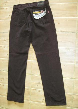 Новые коричневые джинсы "dim" р. w34