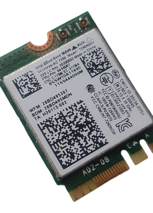 Модуль Wi-Fi Intel 7260HMW M.2 867Mbps Bluetooth 4.0 (2,4G/5 ГГц)