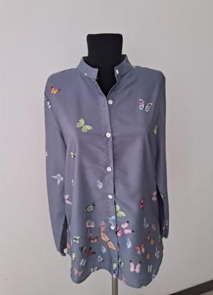 Блуза жіноча з метеликами