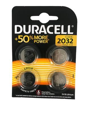 Батарейки Duracell HSDC 2032 4шт. блистер