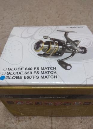 Коропова котушка Libao Globe 660 (6000) FSY з бейтраннером