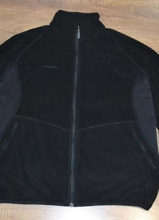 Mammut xxl кофта флиска зипка реглан куртка оригинал спортивная