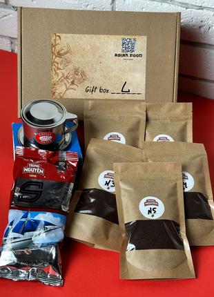 Набір подарунковий L-В'єтнамський натуральна мелена кава "Твор...