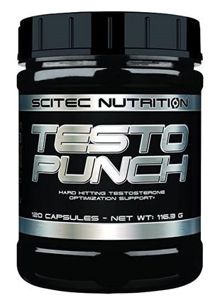 Стимулятор тестостерона Scitec Testo Punch, 120 капсул