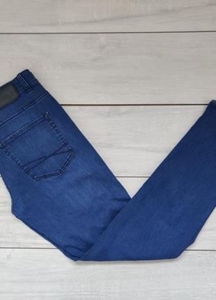 Стрейчевые синие джинсы мужские штаны w 31 пояс 41 см