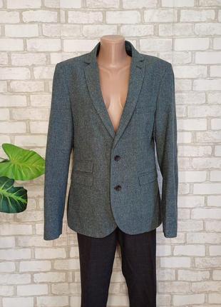 Новый теплый пиджак/ жакет на 34% шерсть и 8% шелк в зеленном ...