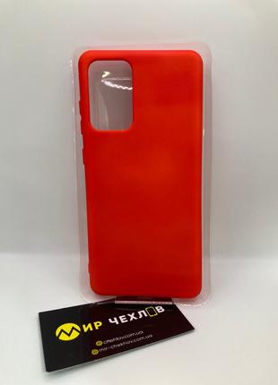 Чохол Samsung A72 5G Silicone Cover Full red *