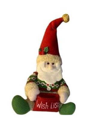 Фігура новорічна 26см Wish list Santa M48042-2 ТМ STENSON