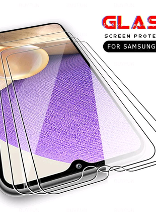 Закалённое защитное стекло для телефона, диагональ экрана 6.5"