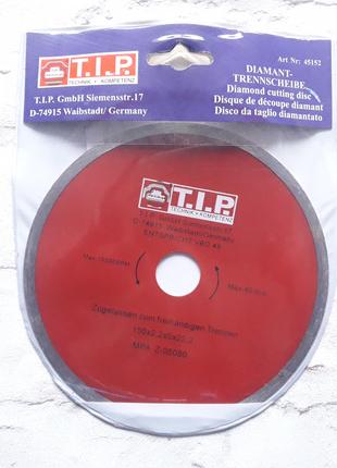 Алмазный диск T.I.P. 150 х 5 х 22,23 для плитки