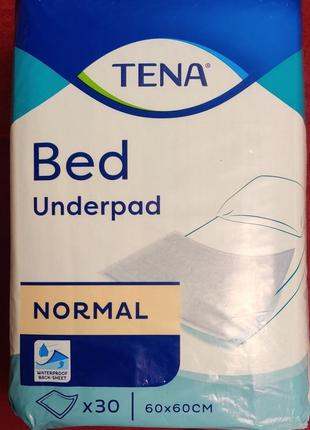 Пелюшки tena bed normal

одноразовые поглощающие 60 х 60 см, 3...