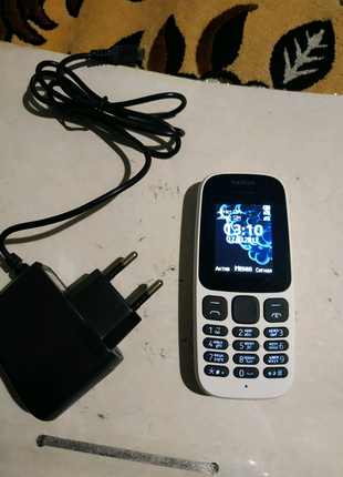 Nokia 105 DS 4поколения.Новый но без коробки.