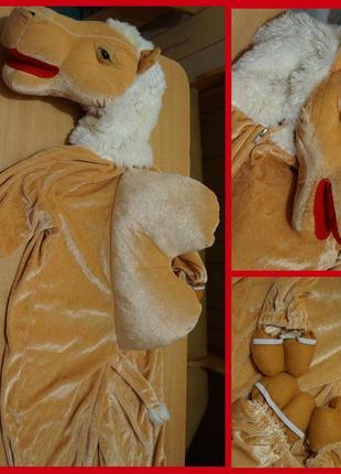 Wicked карнавальный новогодний костюм верблюд 3-4 года карнава...