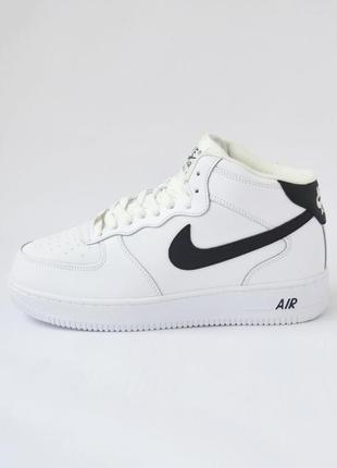 Nike air force 1 кроссовки мужские кожаные топ качество зимние...